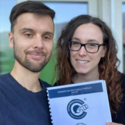 Nicole Menestrina e Matteo Dalvit