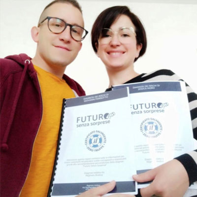 Jessica Moro e Giovanni Parisotto